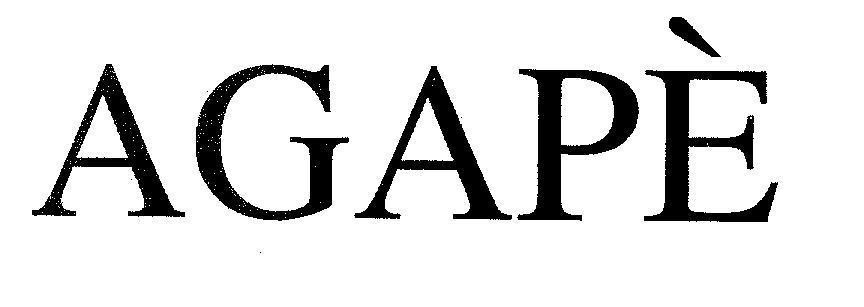Mẫu nhãn hiệu Agapè
