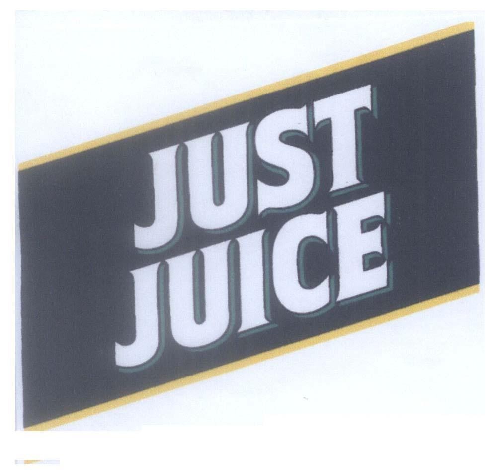 Mẫu nhãn hiệu JUST JUICE