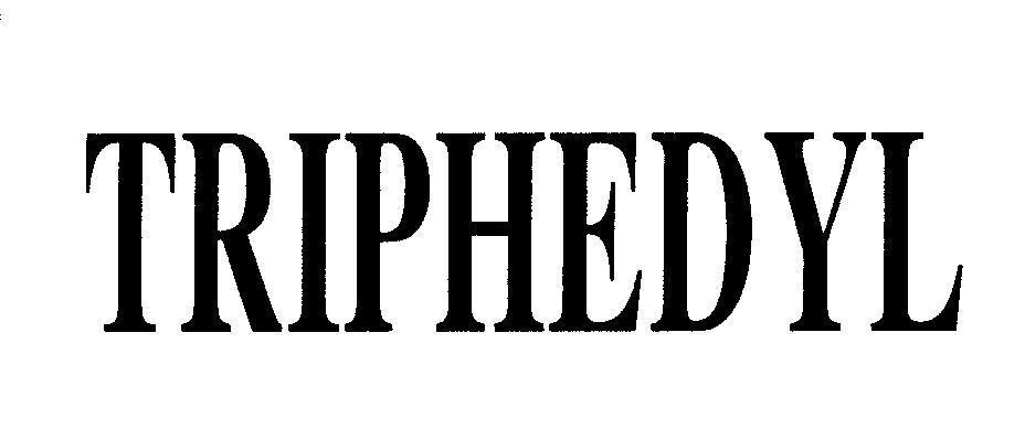 Mẫu nhãn hiệu TRIPHEDYL
