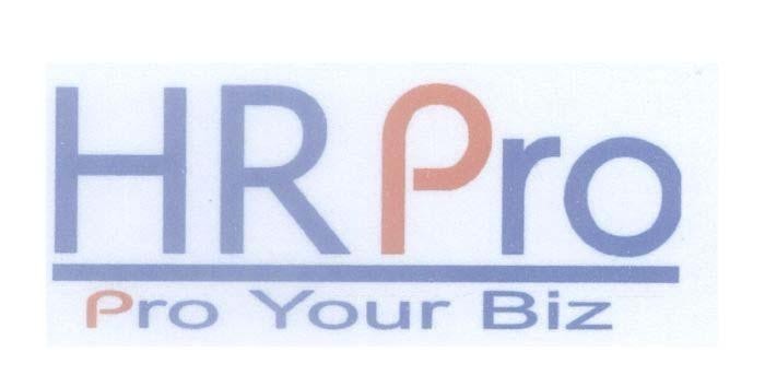 Mẫu nhãn hiệu HRPro Pro Your Biz