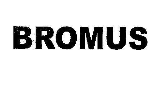 Mẫu nhãn hiệu BROMUS