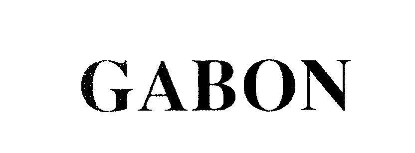 Mẫu nhãn hiệu GABON