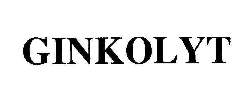 Mẫu nhãn hiệu GINKOLYT