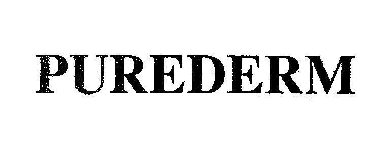Mẫu nhãn hiệu PUREDERM