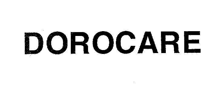 Mẫu nhãn hiệu DOROCARE