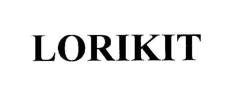 Mẫu nhãn hiệu LORIKIT