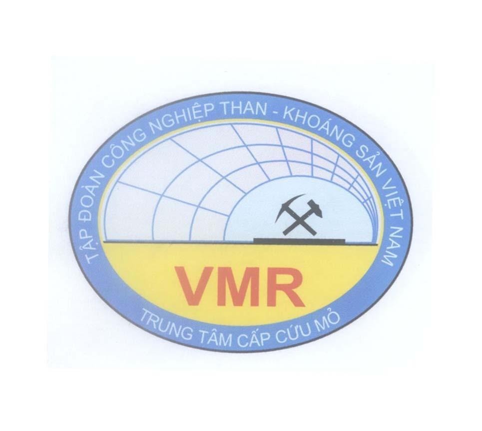 Mẫu nhãn hiệu VMR Trung tâm cấp cứu mỏ Tập đoàn công nghiệp than - khoáng sản Việt Nam