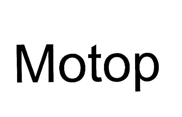 Mẫu nhãn hiệu Motop