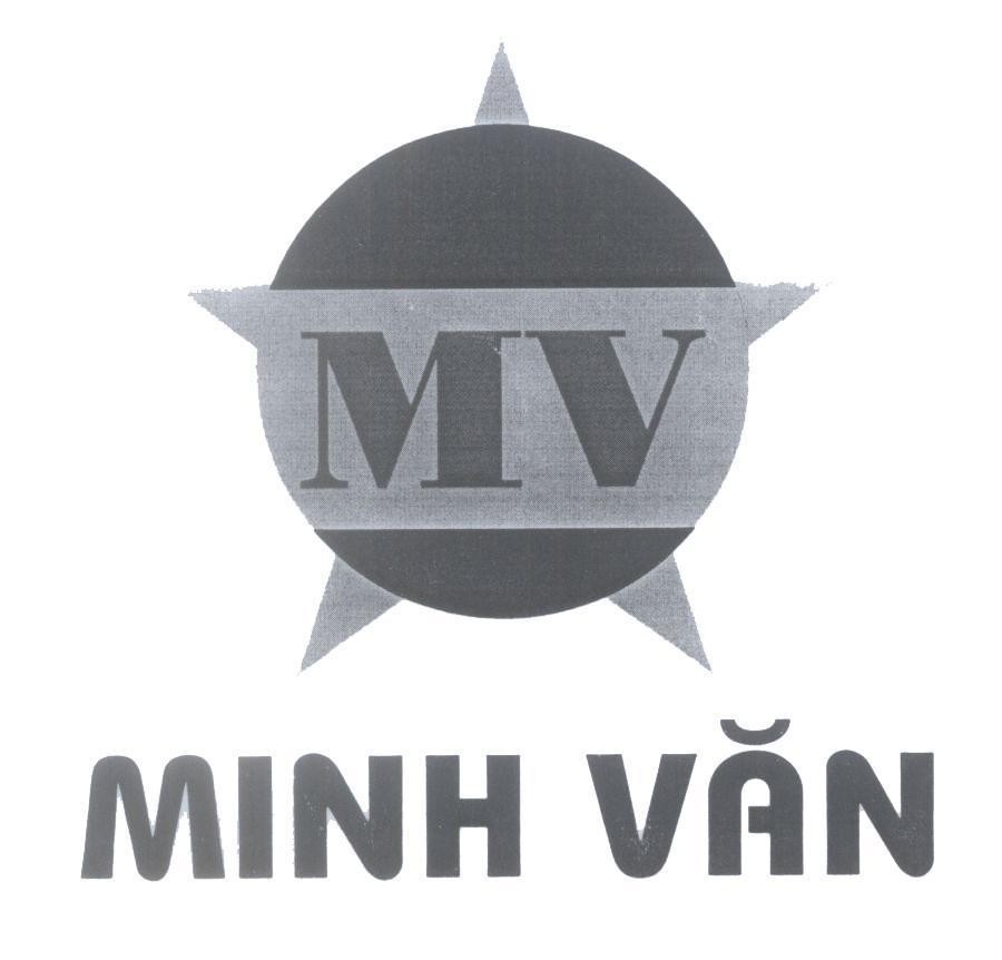Mẫu nhãn hiệu MV MINH VĂN