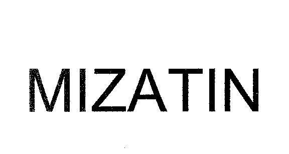 Mẫu nhãn hiệu MIZATIN