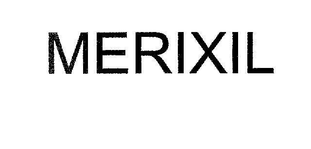 Mẫu nhãn hiệu MERIXIL
