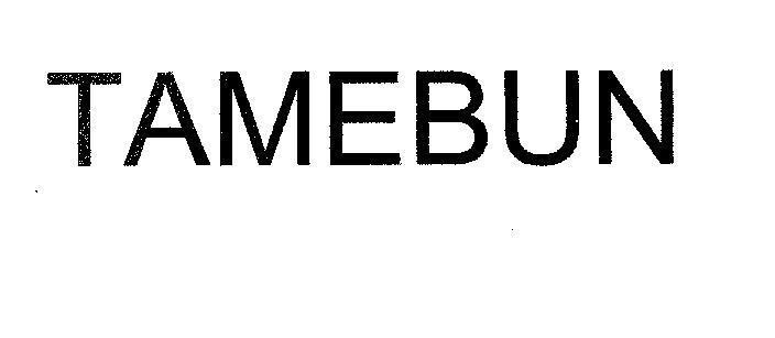 Mẫu nhãn hiệu TAMEBUN