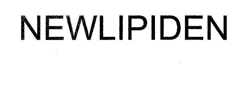 Mẫu nhãn hiệu NEWLIPIDEN