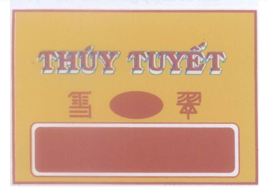 Mẫu nhãn hiệu Thuý Tuyết [xue cui]