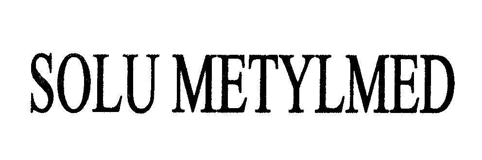 Mẫu nhãn hiệu SOLU METYLMED