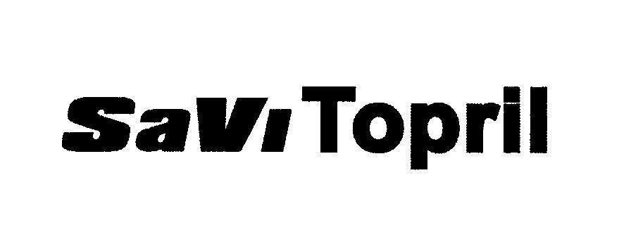 Mẫu nhãn hiệu SaVi Topril