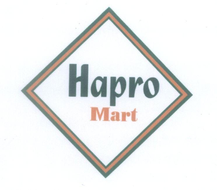 Mẫu nhãn hiệu Hapro Mart