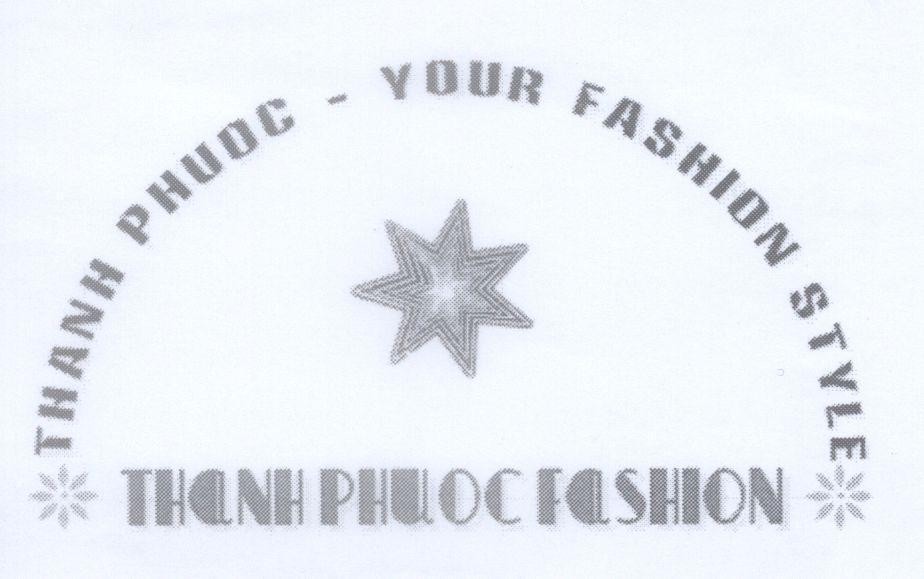 Mẫu nhãn hiệu THANH PHUOC FASHION - YOUR FASHION STYLE