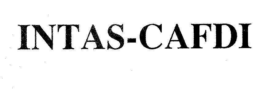 Mẫu nhãn hiệu INTAS-CAFDI