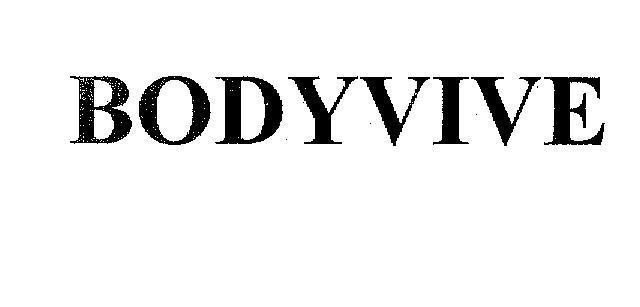 Mẫu nhãn hiệu BODYVIVE