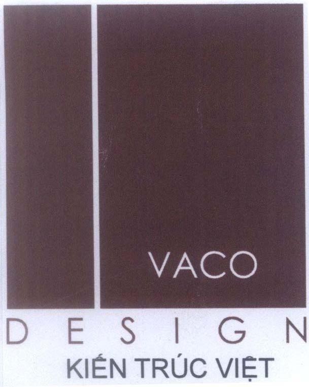 Mẫu nhãn hiệu VACO DESIGN Kiến Trúc Việt