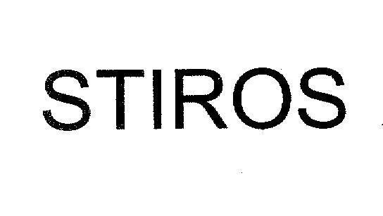 Mẫu nhãn hiệu STIROS