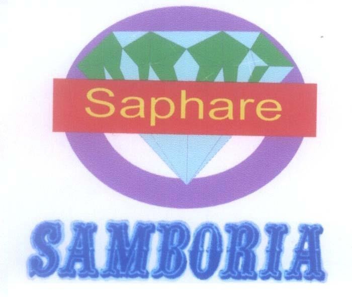Mẫu nhãn hiệu Saphare SAMBORIA