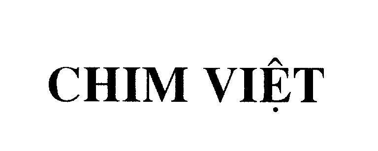 Mẫu nhãn hiệu Chim Việt