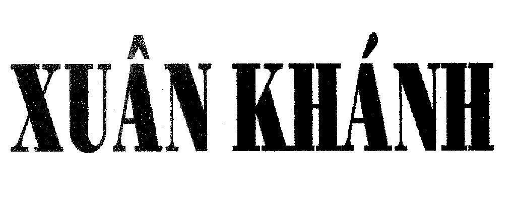Mẫu nhãn hiệu Xuân Khánh