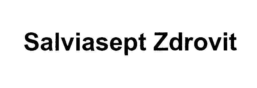 Mẫu nhãn hiệu Salviasept Zdrovit