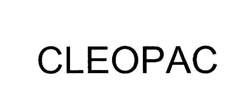 Mẫu nhãn hiệu CLEOPAC