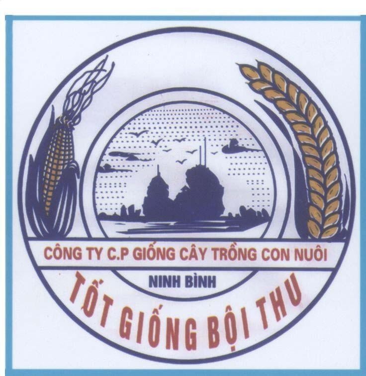 Mẫu nhãn hiệu Công ty cổ phần giống cây trồng con nuôi Ninh Bình Tốt Giống Bội Thu