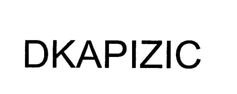 Mẫu nhãn hiệu DKAPIZIC