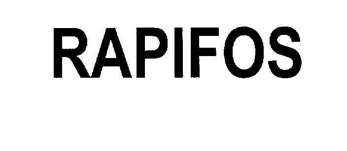 Mẫu nhãn hiệu RAPIFOS