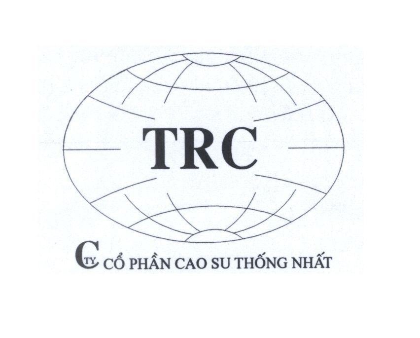 Mẫu nhãn hiệu TRC CTY Cổ Phần Cao Su Thống Nhất