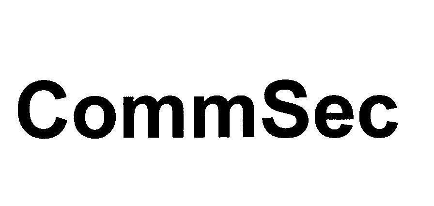 Mẫu nhãn hiệu CommSec