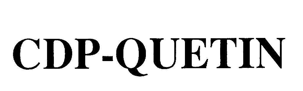 Mẫu nhãn hiệu CDP-QUETIN