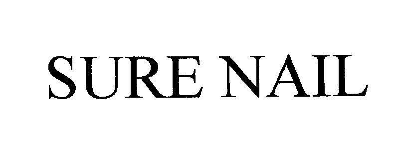 Mẫu nhãn hiệu SURE NAIL