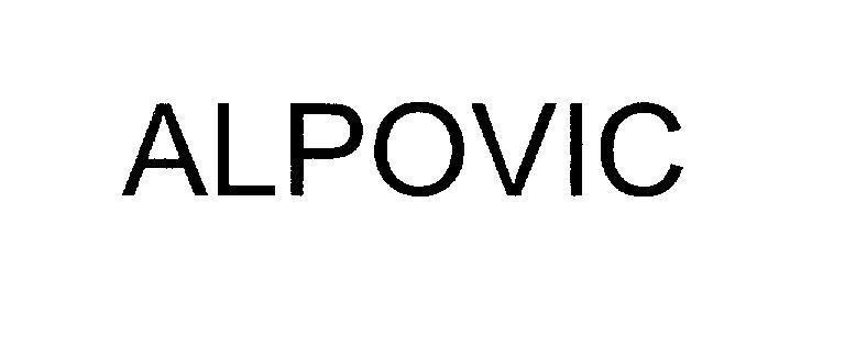 Mẫu nhãn hiệu ALPOVIC