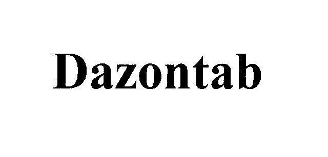 Mẫu nhãn hiệu Dazontab