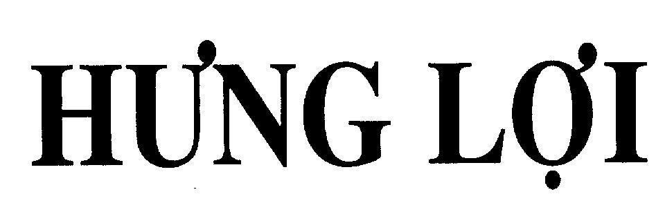 Mẫu nhãn hiệu Hưng Lợi
