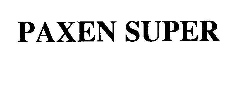 Mẫu nhãn hiệu PAXEN SUPER