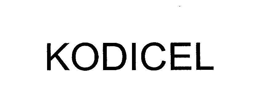 Mẫu nhãn hiệu KODICEL
