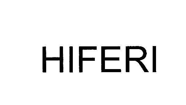 Mẫu nhãn hiệu HIFERI