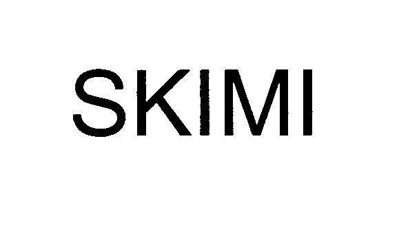 Mẫu nhãn hiệu SKIMI