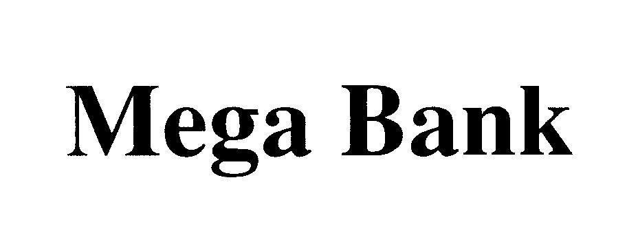 Mẫu nhãn hiệu Mega Bank