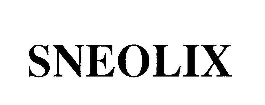 Mẫu nhãn hiệu SNEOLIX