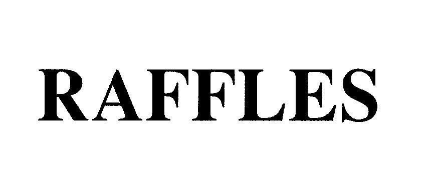 Mẫu nhãn hiệu RAFFLES