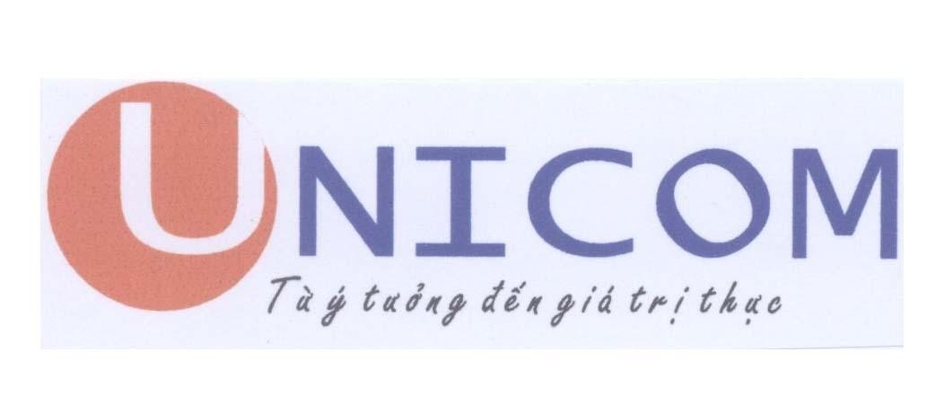 Mẫu nhãn hiệu UNICOM Từ ý tưởng đến giá trị thực