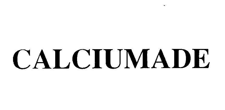 Mẫu nhãn hiệu CALCIUMADE